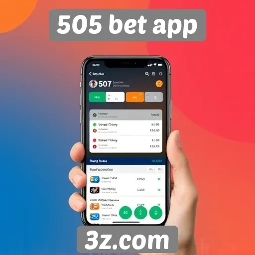 Análise da interface do 505 bet app