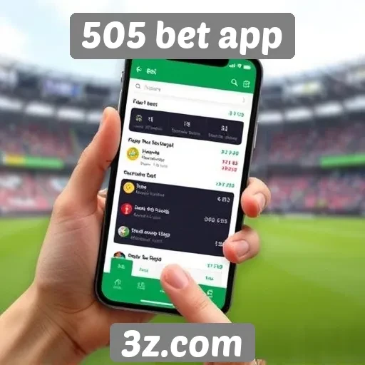 Comparação de odds no 505 bet app