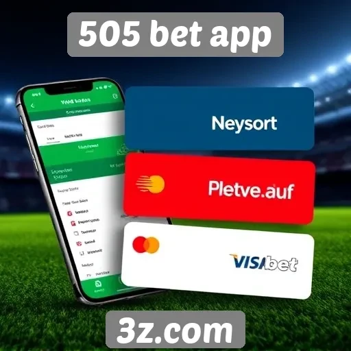 Métodos de pagamento disponíveis no 505 bet app