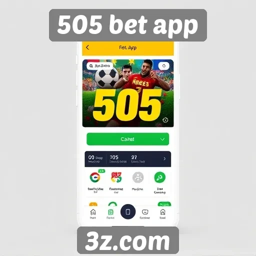 Interface do 505 bet app é amigável e intuitiva